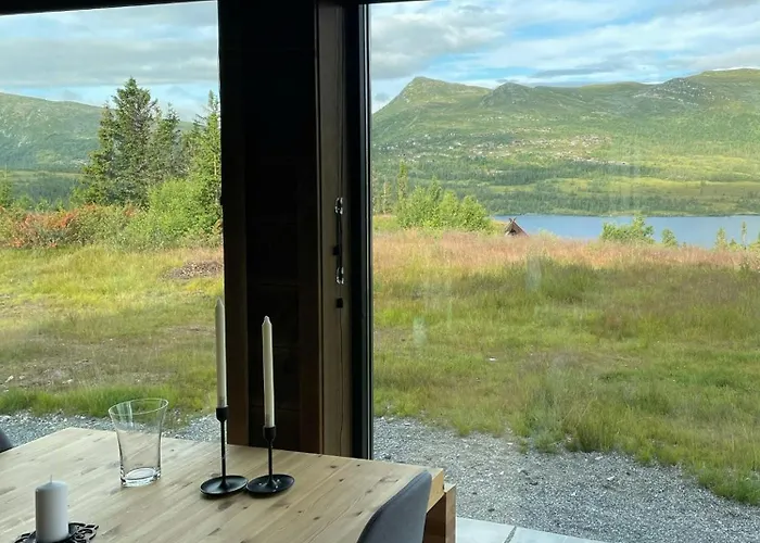 Modern Luxury And Homely Vibe In Hébergement de vacances Flå